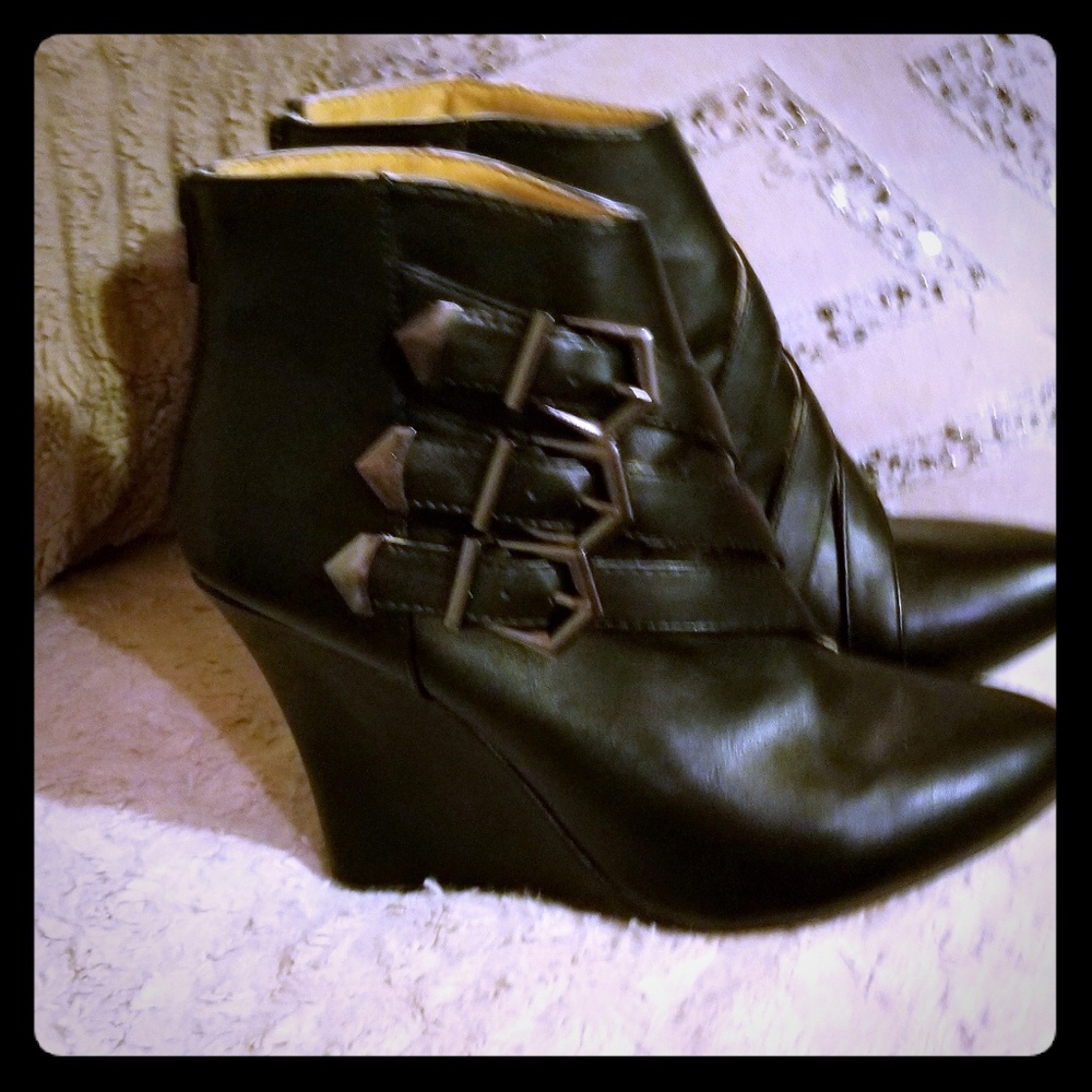 Black booties
